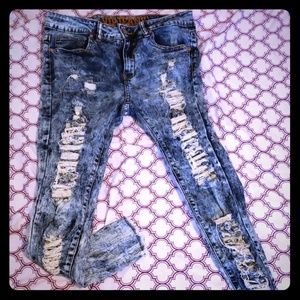 Ripped Skinnies